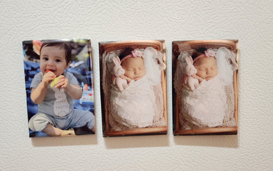 Custom 2x3 Button Magnet